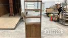 Wooden Bookshelf with Cabinet